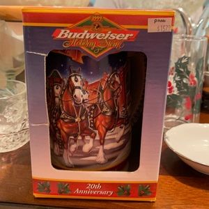 1999 Budweiser Holiday Stein